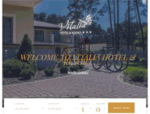 Tablet Screenshot of hotelvitalia.pl
